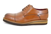 Dressed sportive sole - brown in small sizes